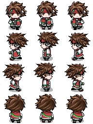 『炎の英雄』ピクスク用アバター