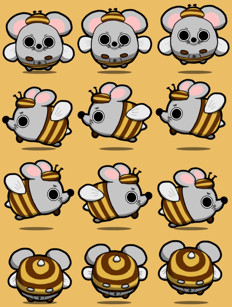 ムチムチやさんのネズミパック