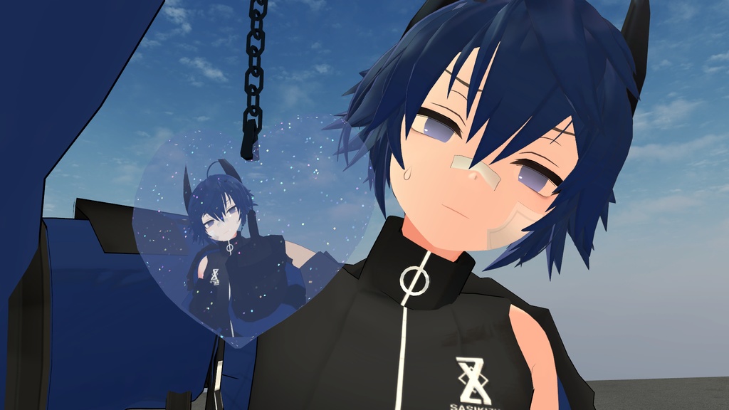 【無料】ラメ入りアクリルキーホルダー