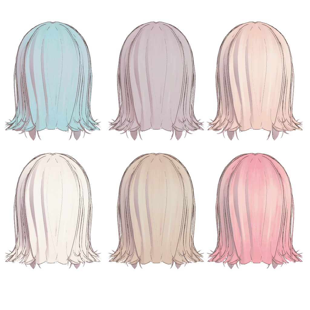 繊細外ハネヘア