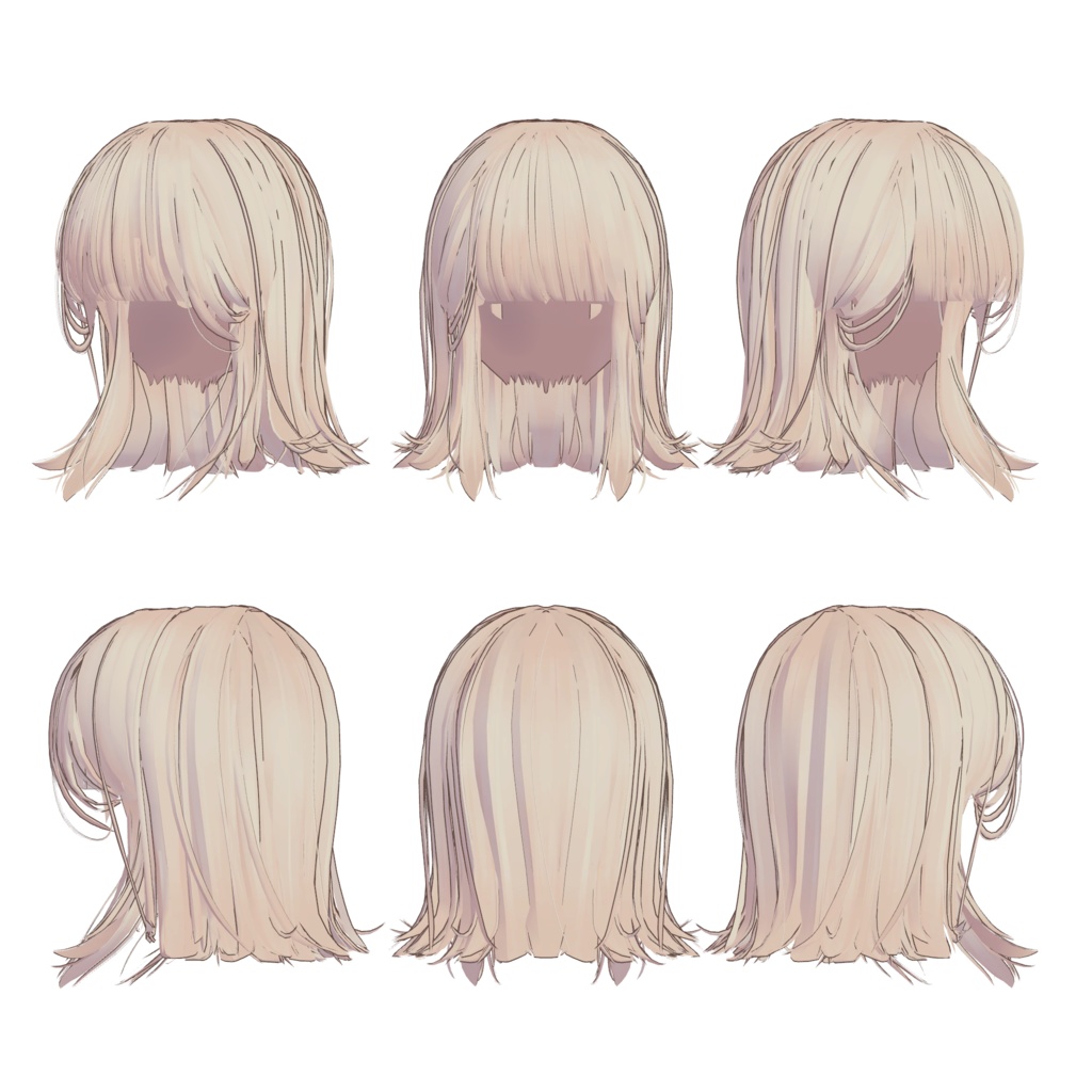 繊細外ハネヘア