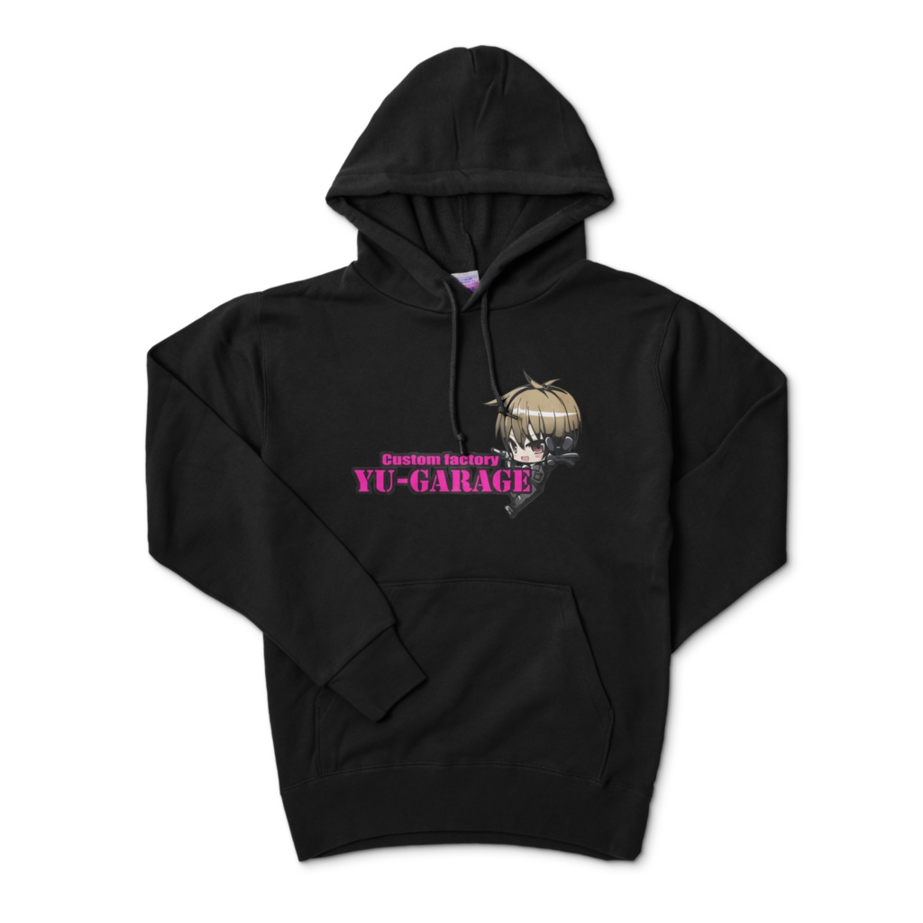 YU-GARAGEチャンネル登録1万人記念パーカー