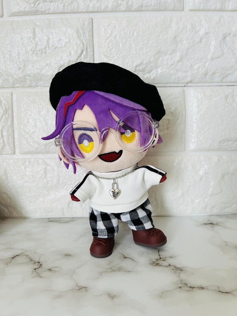 ラインT / チェックパンツ 【にじぬい用】