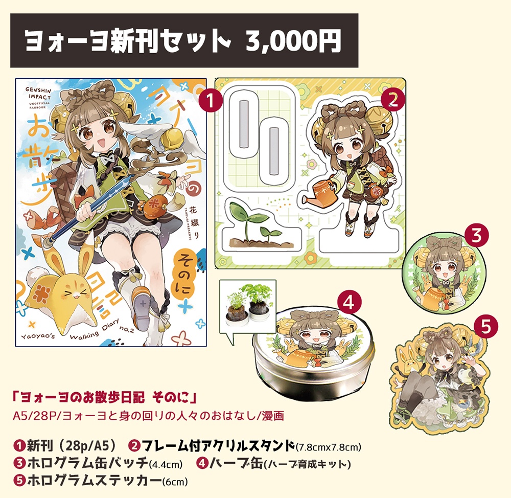 【C107】ヨヨ新刊セット