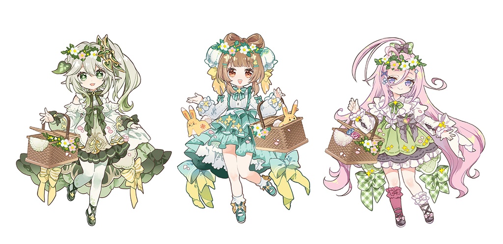 ピクニックアクキー【ナヒ・ヨヨ・アイノ】