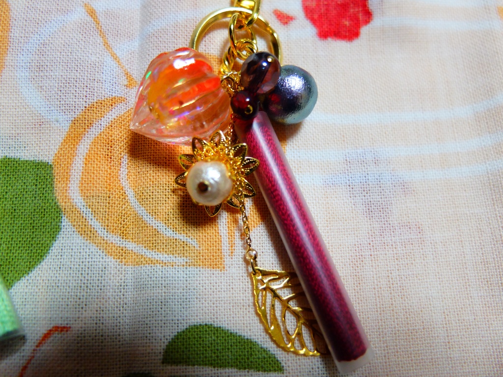 鬼灯モチーフバッグチャーム