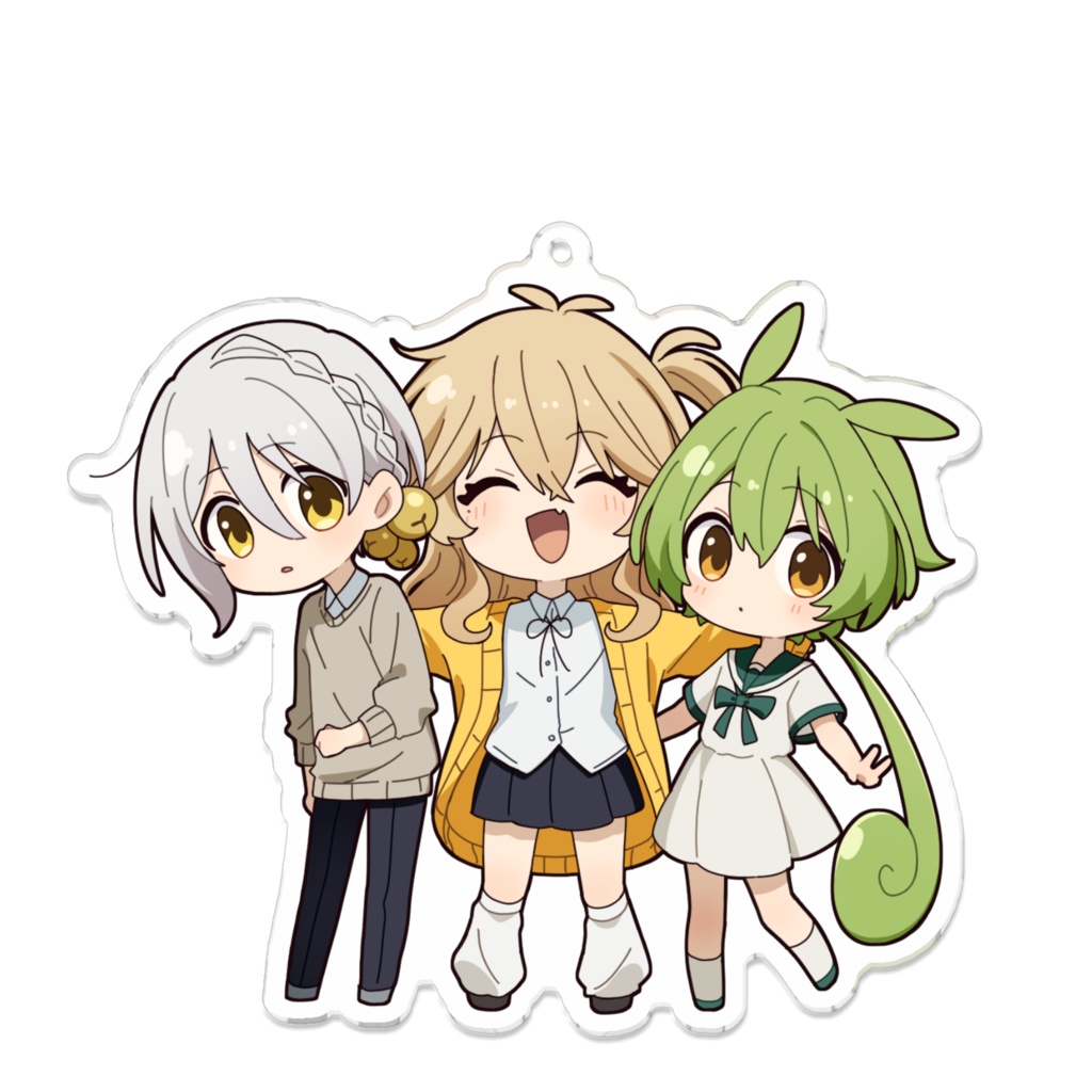 ずんだもん・弓鶴・春日部アクリルキーホルダー