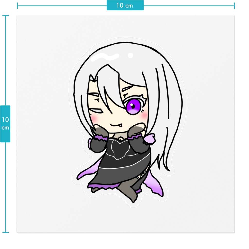 【霜野家】霜野ハウ ステッカー