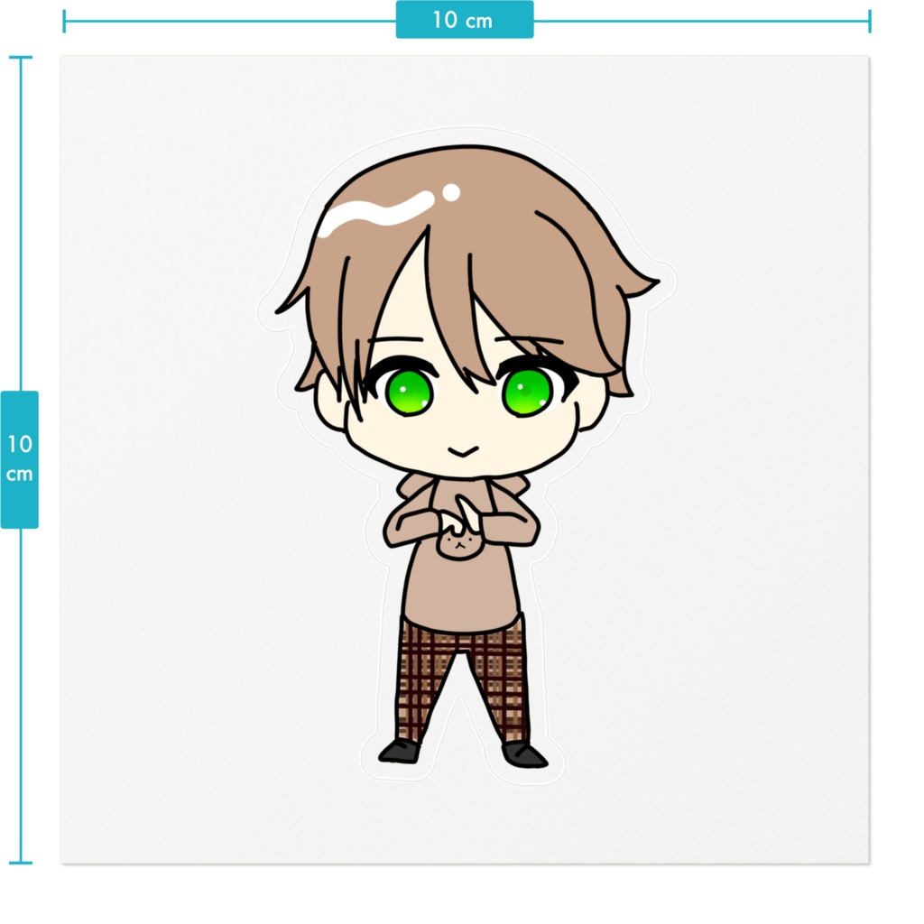 【霜野家】神崎和叶 ステッカー