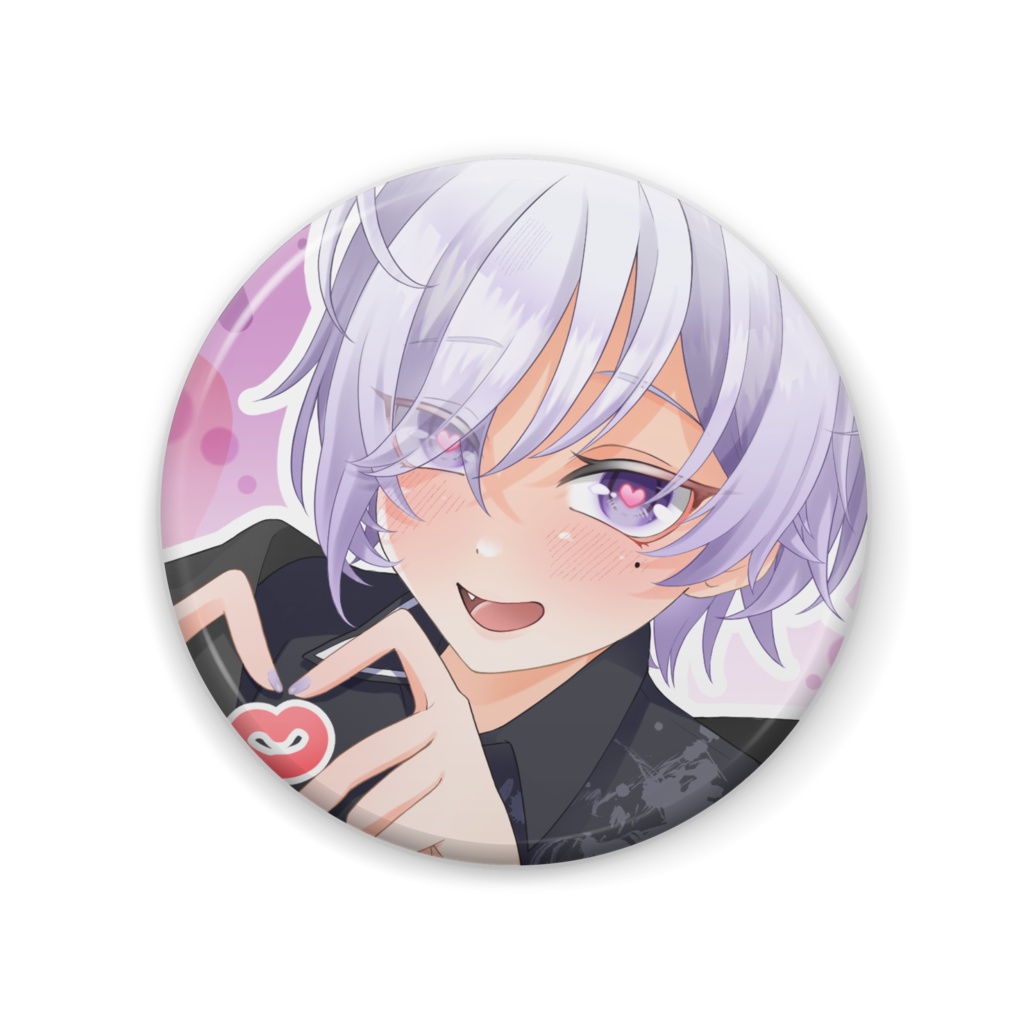 【霜野ハウ】缶バッチ