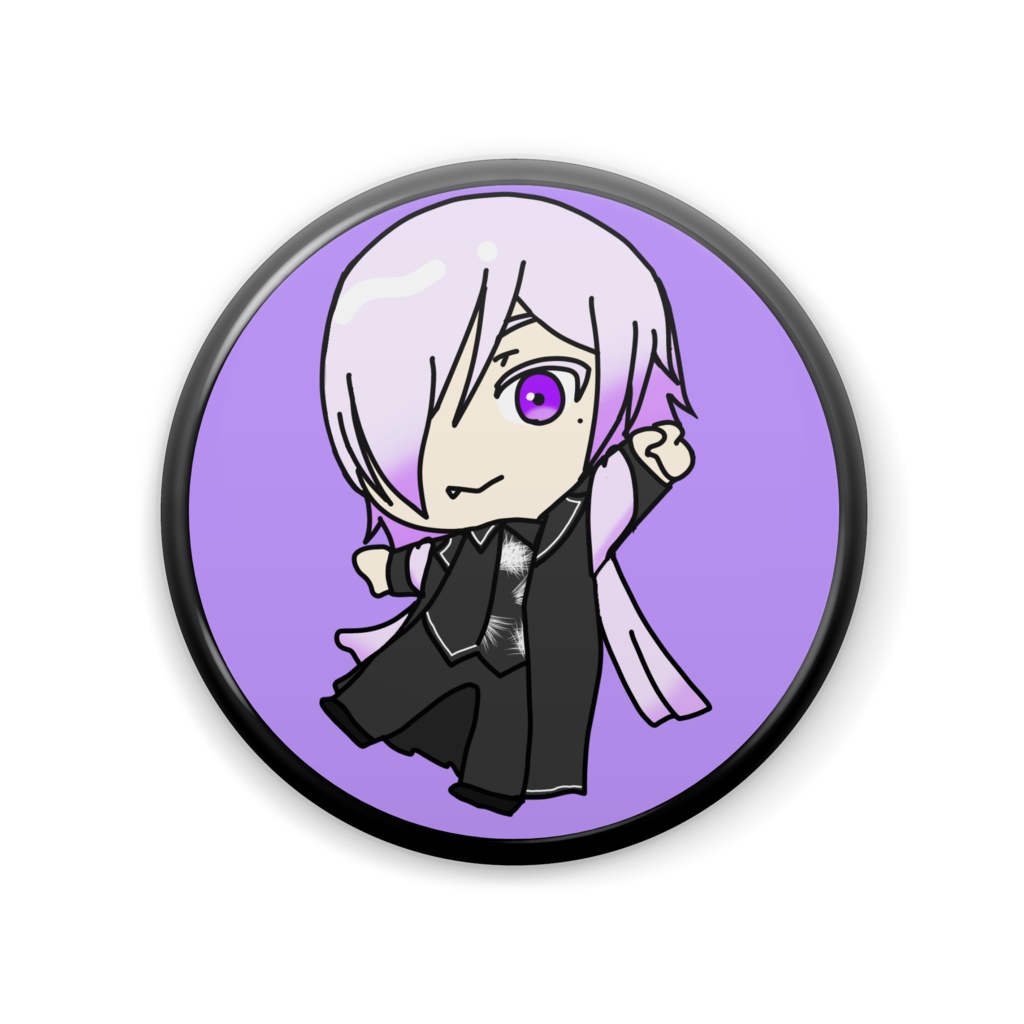 【霜野ハウ】SDキャラ 缶バッチ