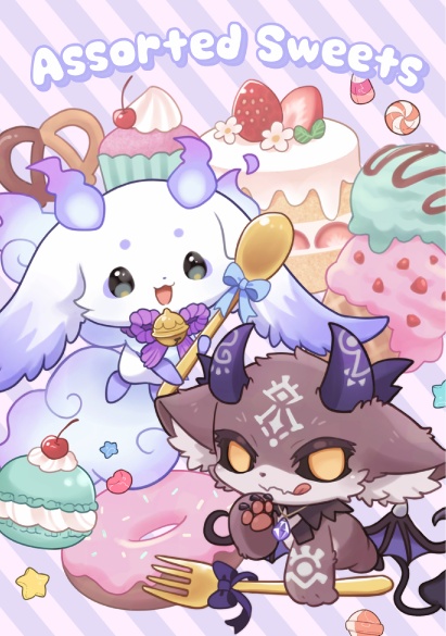 Assorted Sweets（でびるんイラスト本）