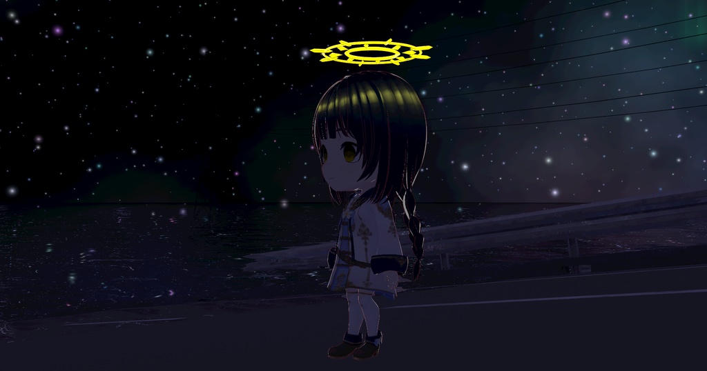 【無料】聖女ちゃん(ミニ)【VRoid Studio】