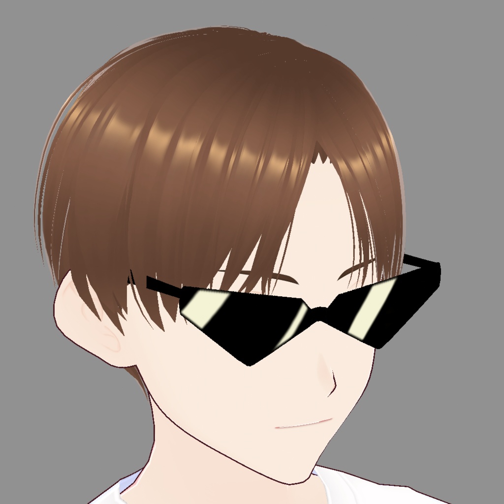 【無料】サングラス【VRoidカスタムアイテム】