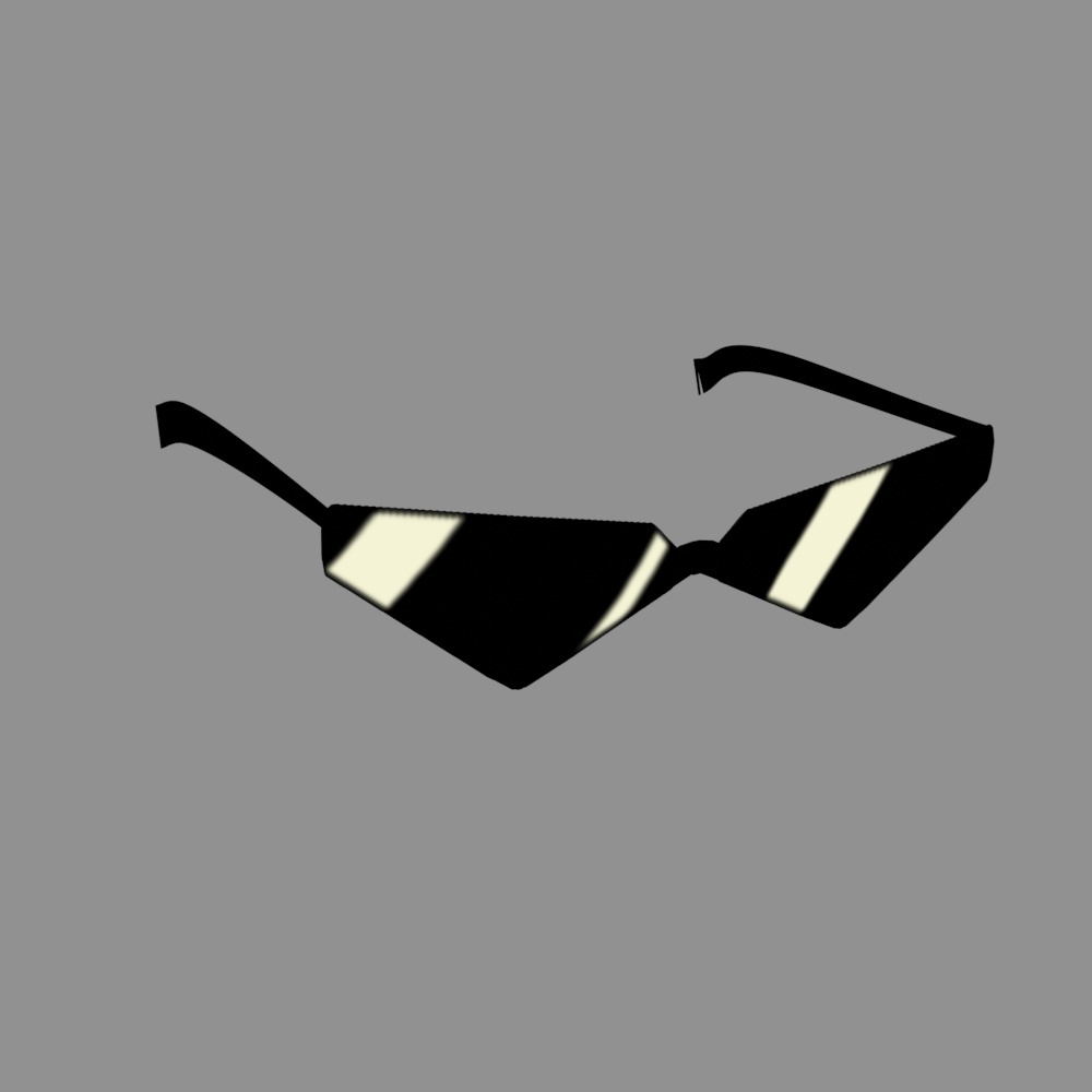 【無料】サングラス【VRoidカスタムアイテム】
