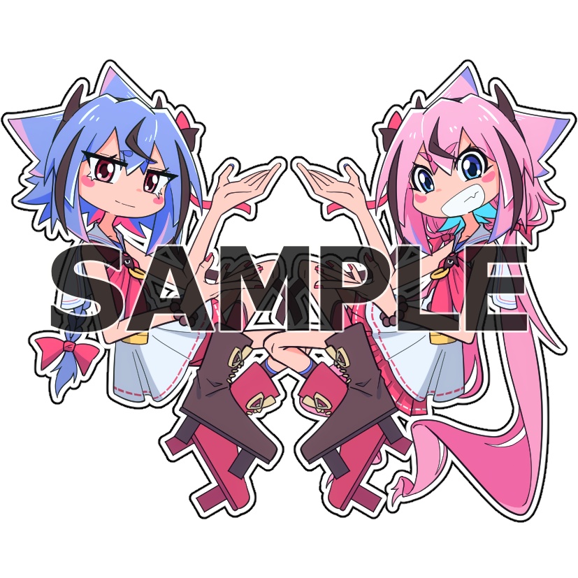 鳴花ヒメ・ミコトの「じゃ~ん」って感じのアクキー