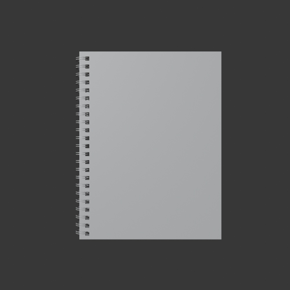 【FBX】リングノート【商用OK】