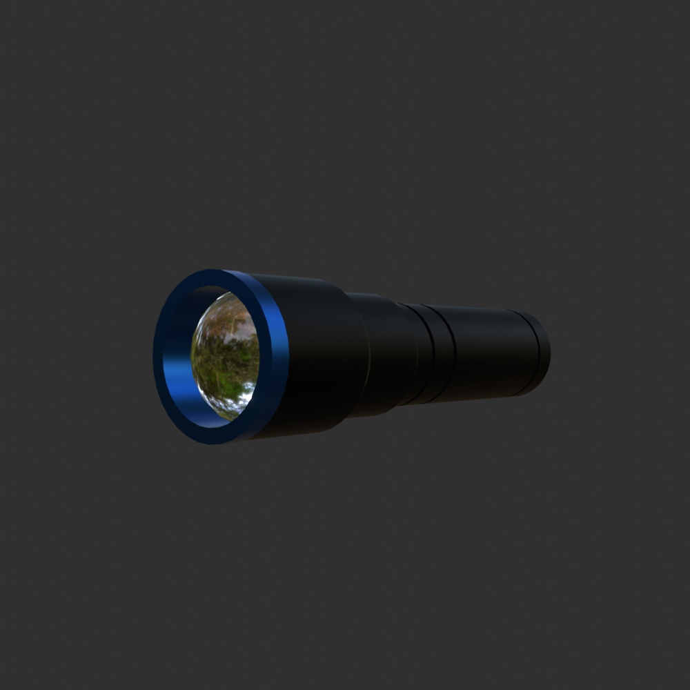 【FBX】懐中電灯【商用OK】
