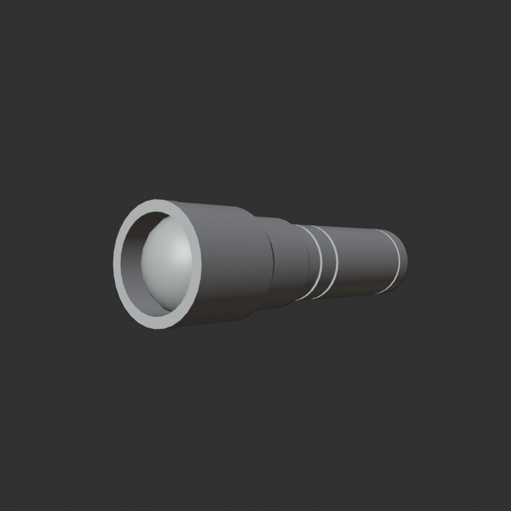 【FBX】懐中電灯【商用OK】