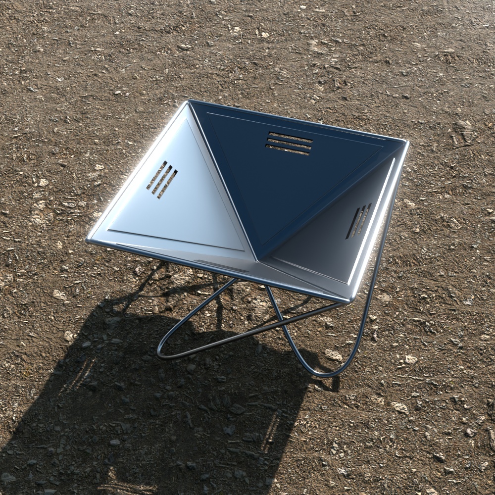 【FBX】焚火台【商用OK】