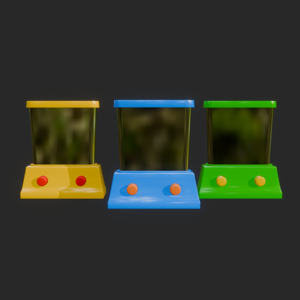 【FBX】懐かしの水中輪投げゲーム【商用OK】