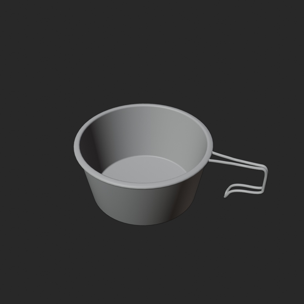 【FBX】シェラカップ【商用OK】