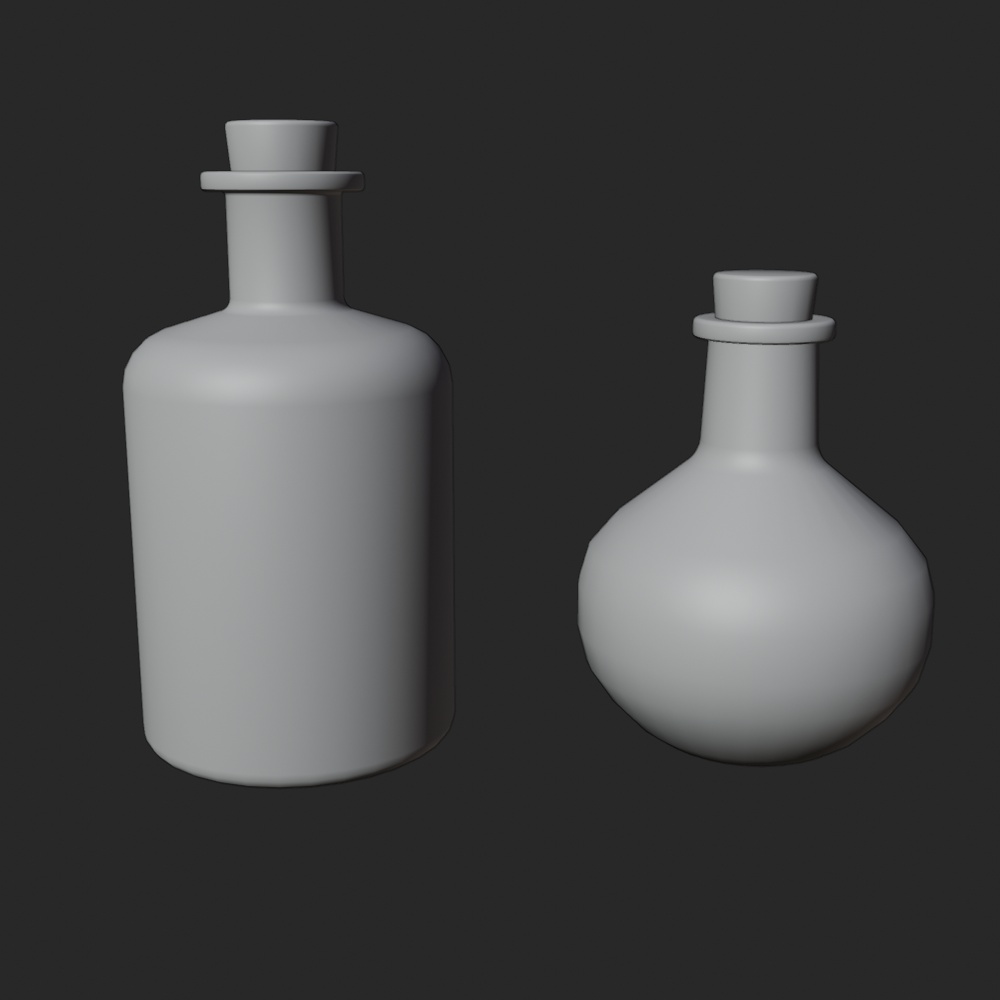 【FBX】小瓶【商用OK】
