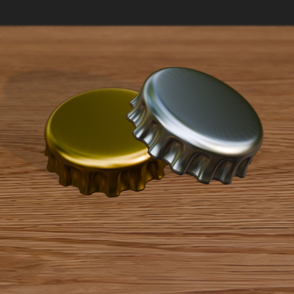 【FBX】瓶の蓋【商用OK】