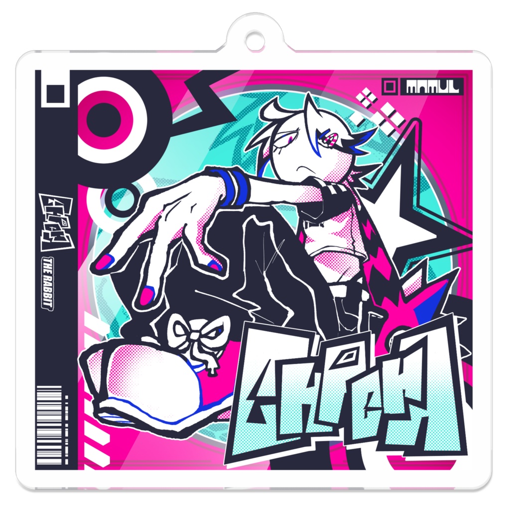 CHACHA アクリルキーホルダー