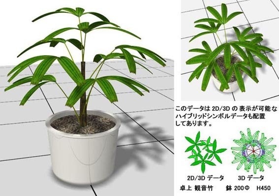 VectorWorks 観音竹 卓上 v10～v12.5/vw2014