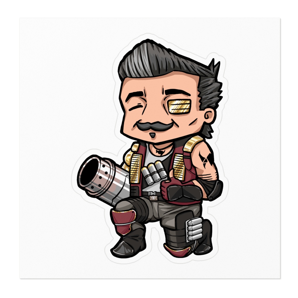 温厚なヒューズステッカー