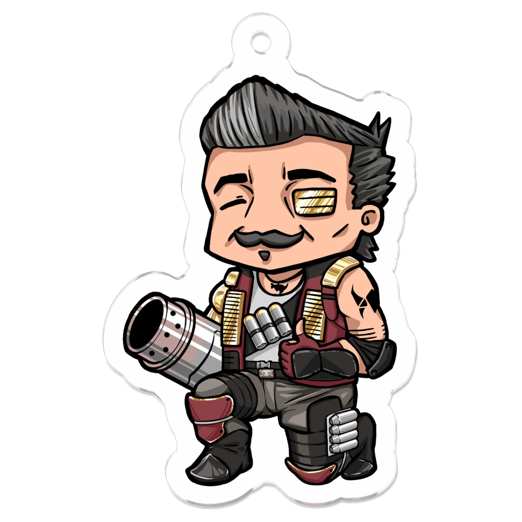 温厚なヒューズアクキー