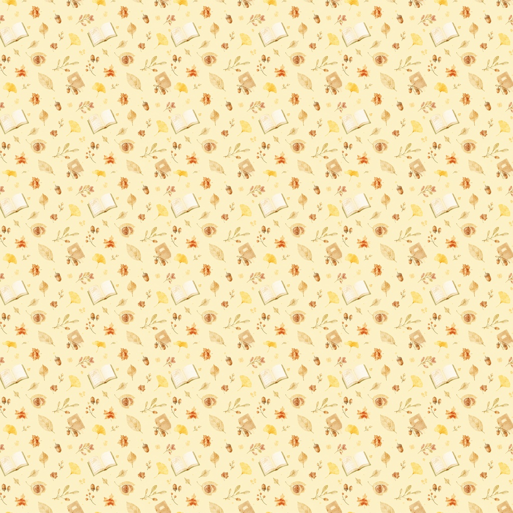 デジタルペーパー　読書の秋yellow