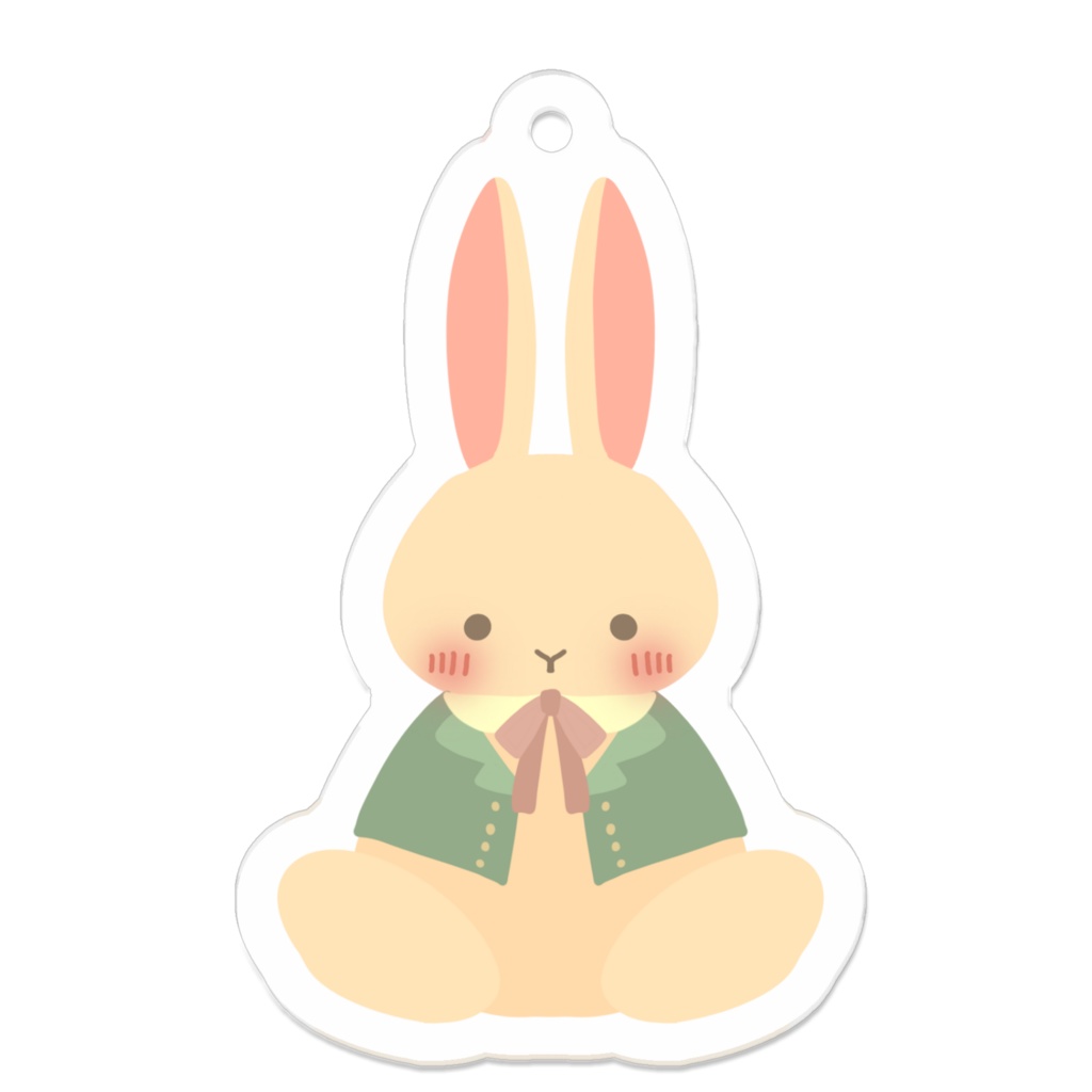 うさちゃんアクリルキーホルダー