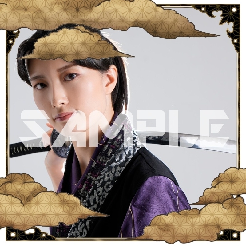 佐々木千花　L版ソロショット4枚セット