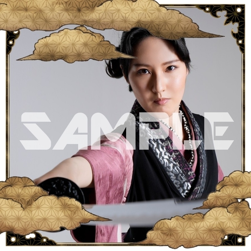 堀川恵利　L版ソロショット4枚セット