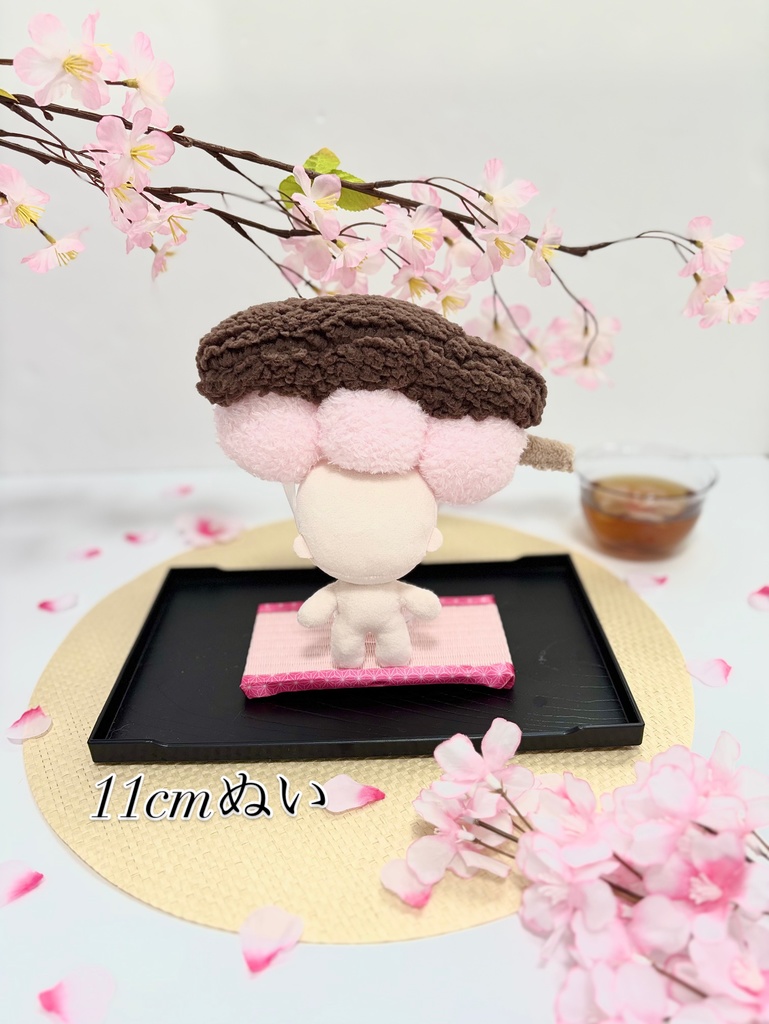 春の新作団子(桜餅/桜あん/あんこ)