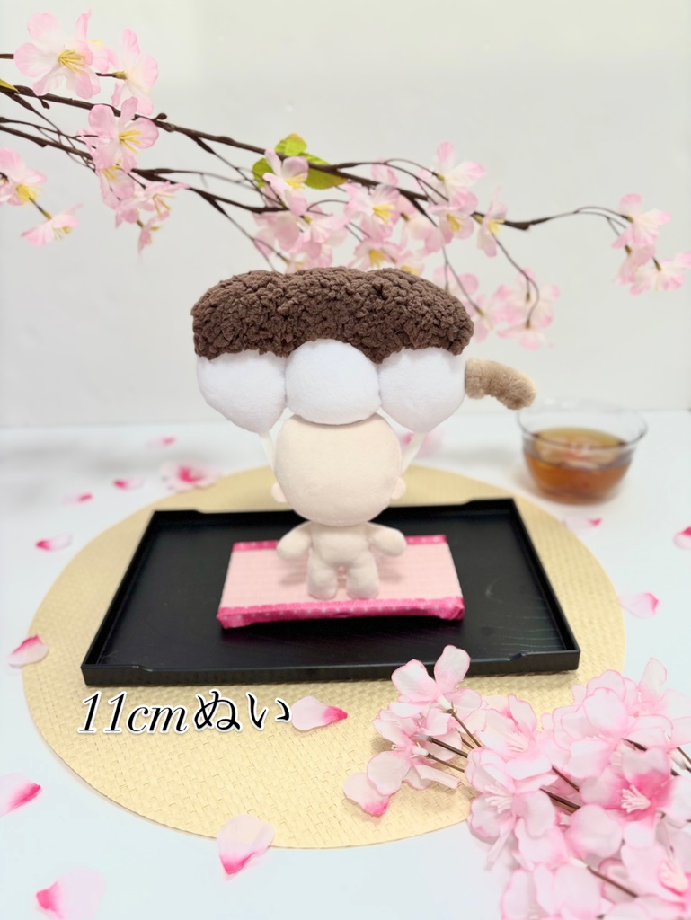 春の新作団子(桜餅/桜あん/あんこ)