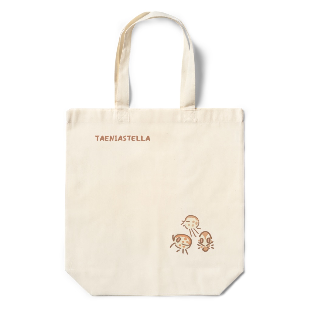 タエニアステラ レディバグ デフォルメ エコバッグ/reusable shopping bag