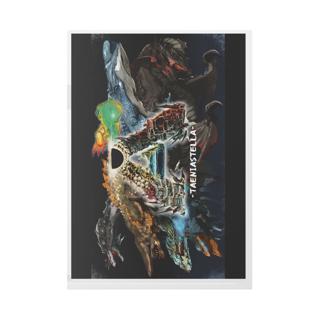 タエニアステラ クリアファイル/clear file