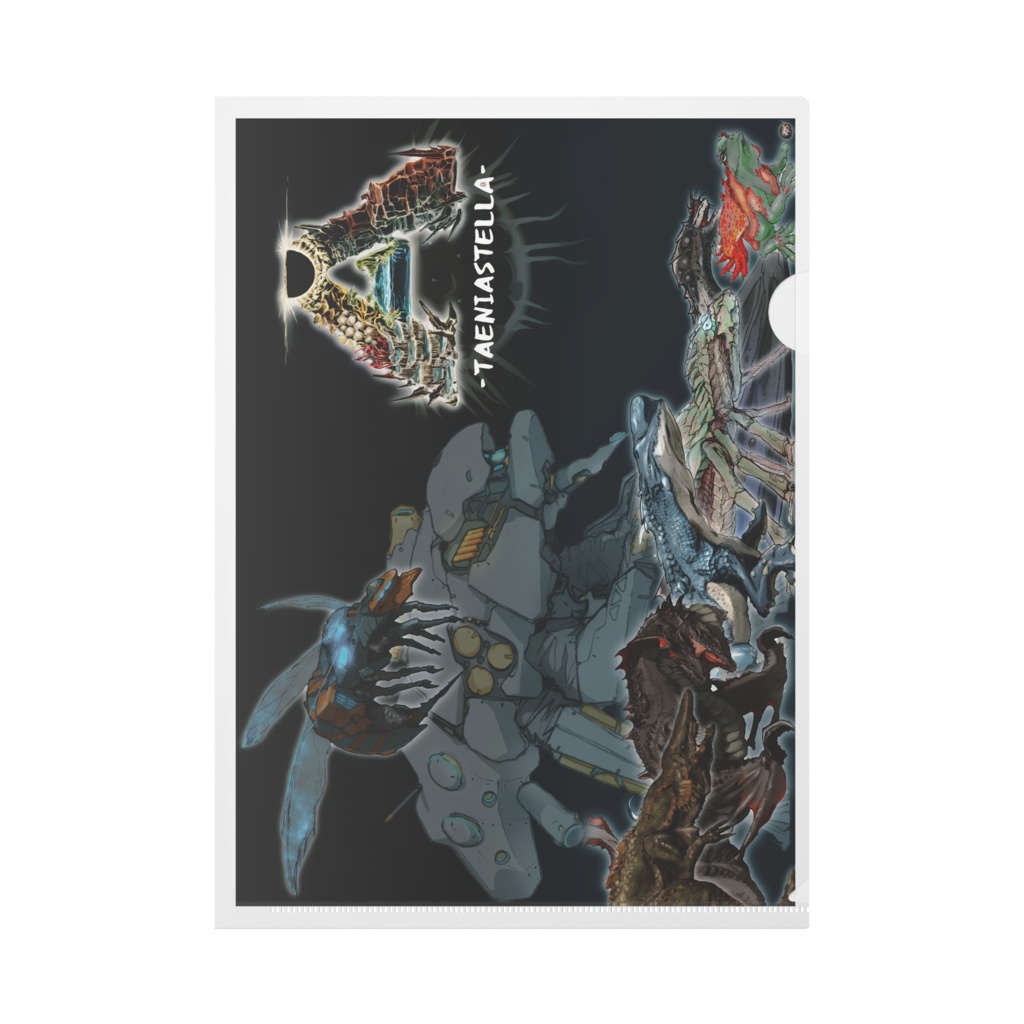 タエニアステラ クリアファイル/clear file