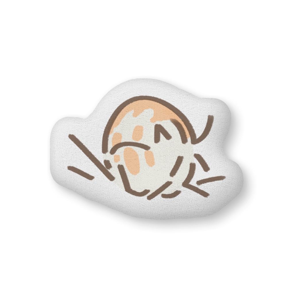 タエニアステラ だいたい実物大レディバグクッション