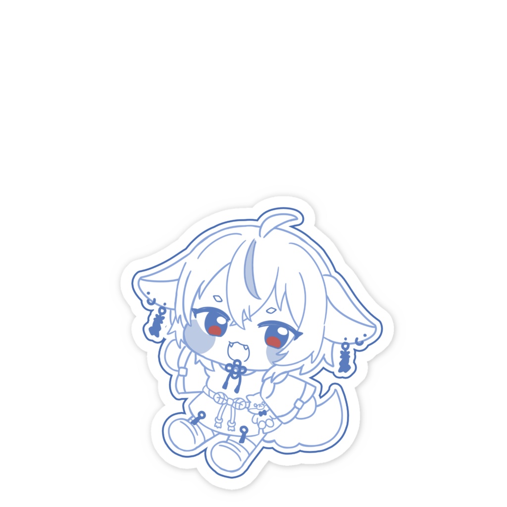 狐太郎のスマホステッカーVol.3