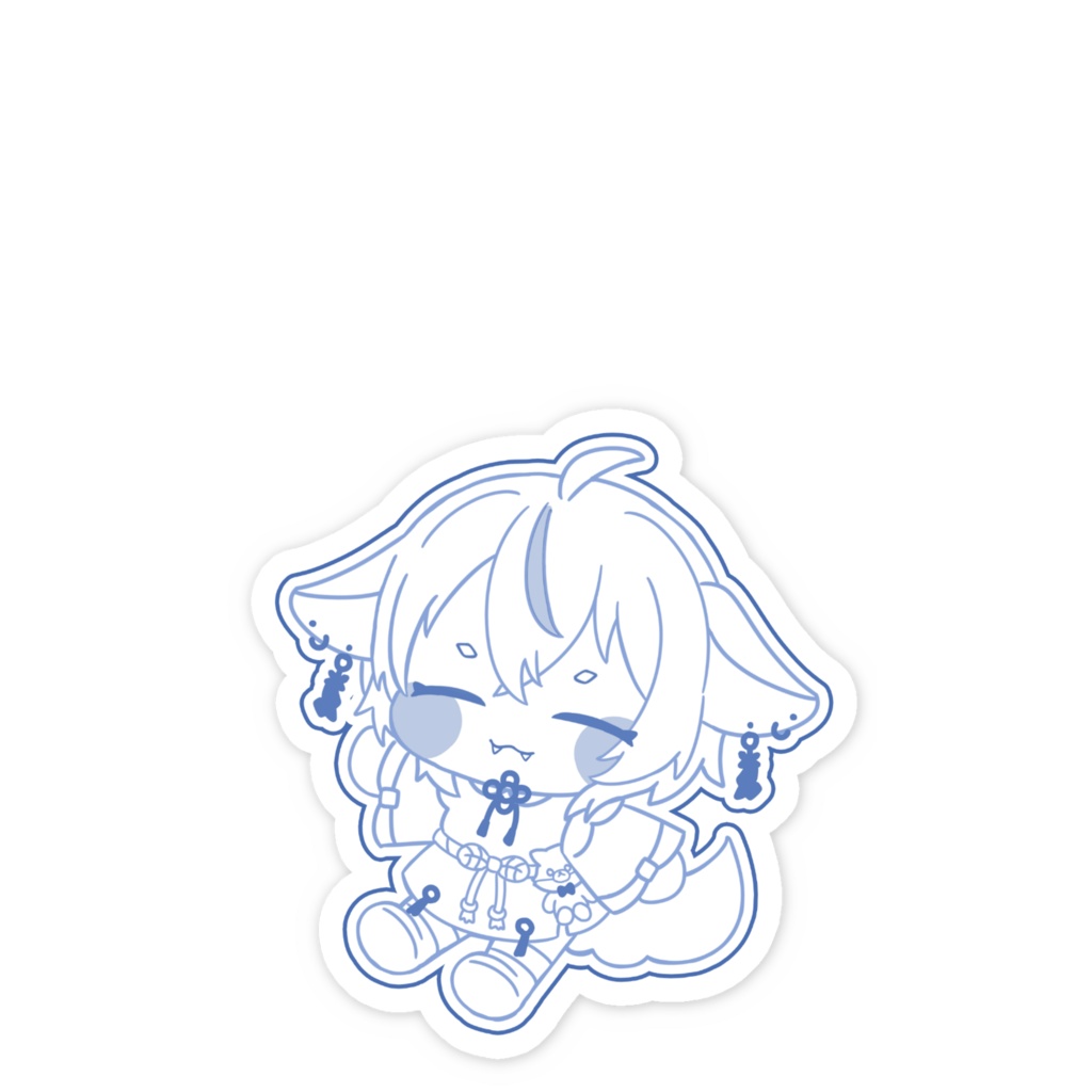 狐太郎のスマホステッカーVol.4