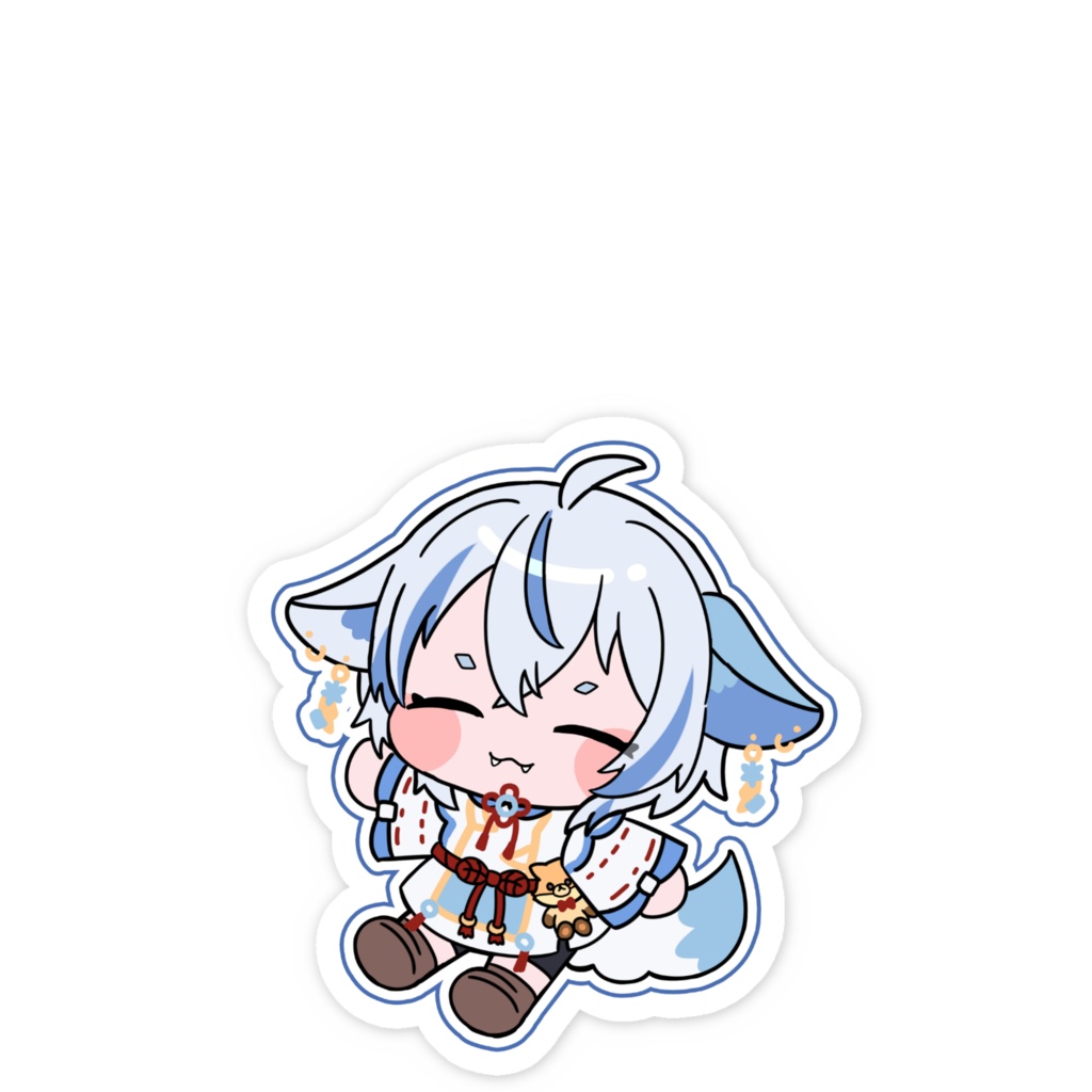 狐太郎のスマホステッカーVol.5