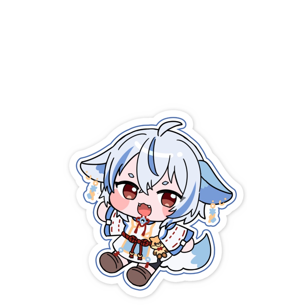 狐太郎のスマホステッカーVol.6