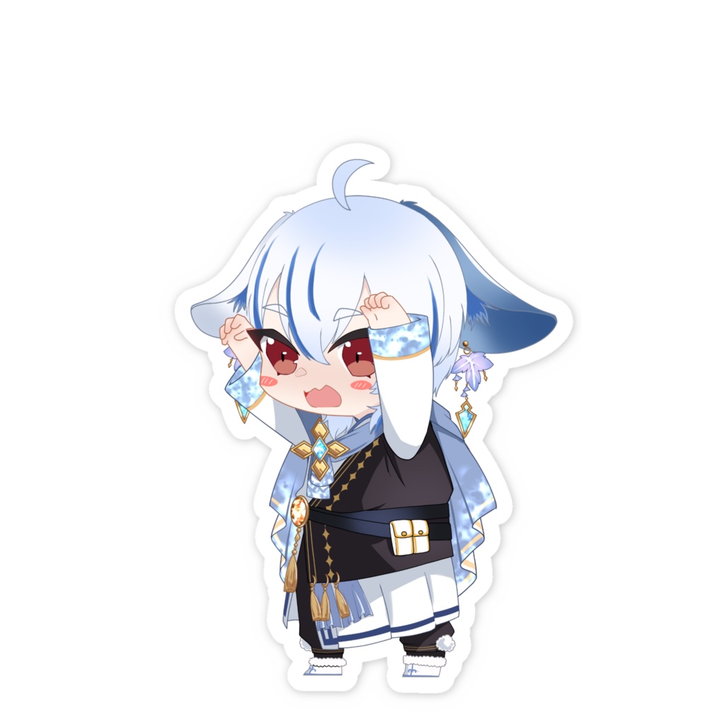 狐太郎のスマホステッカーVol.10