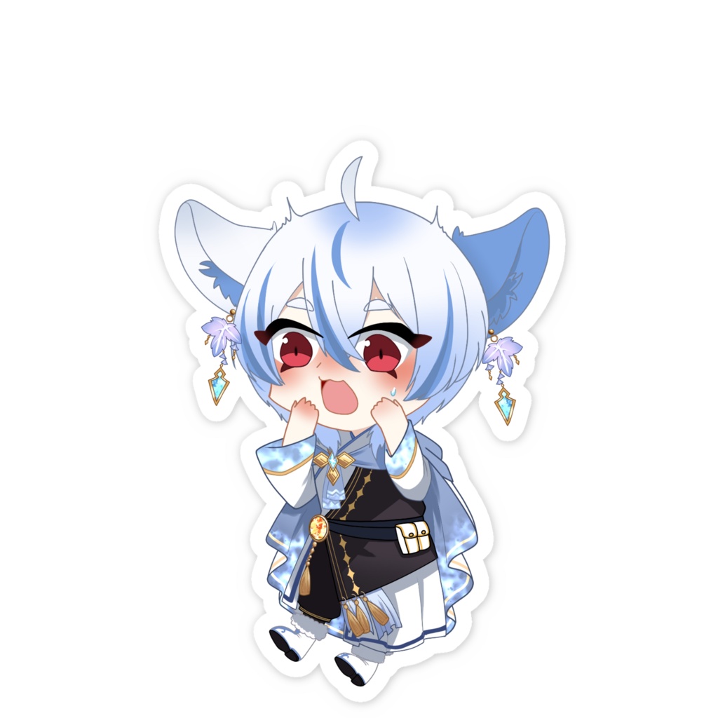 狐太郎のスマホステッカーVol.11