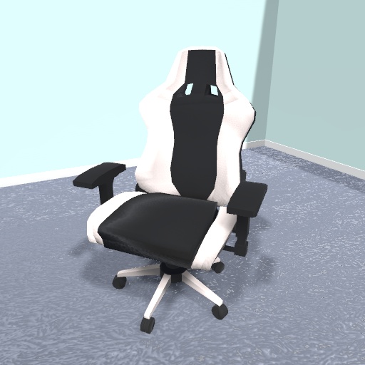 【VRChat向け】ゲーミングチェア&デスクセット(Standard Shader)