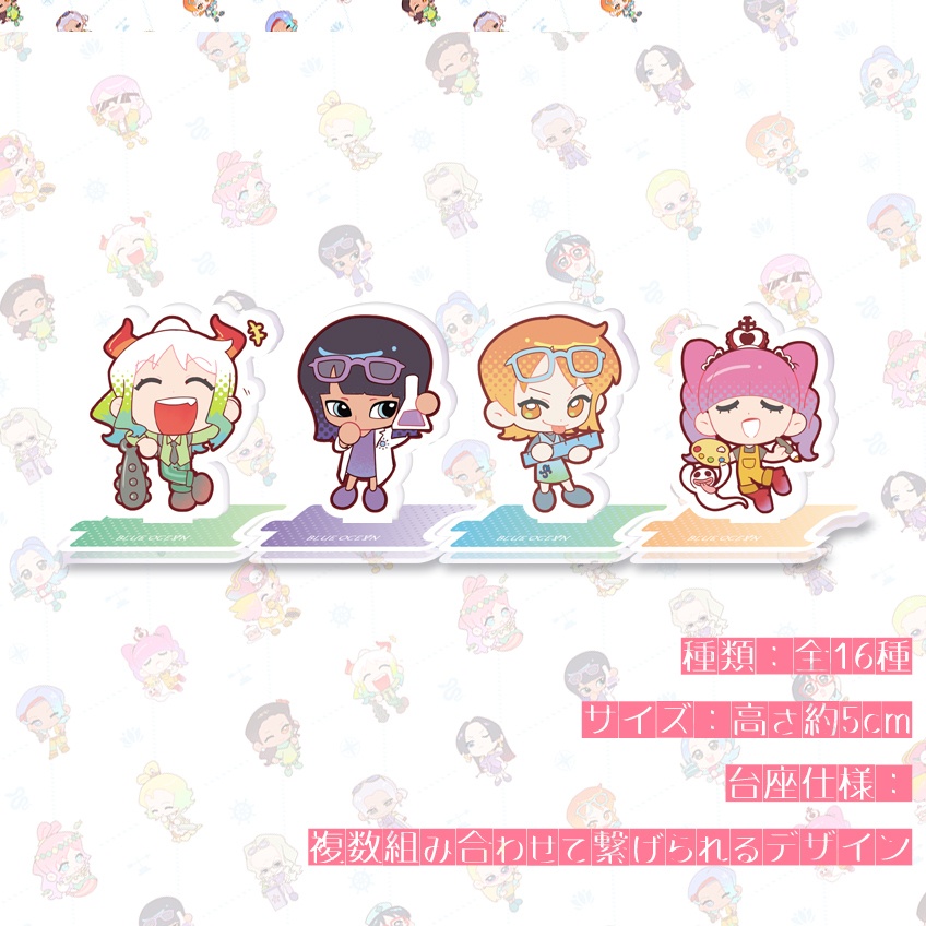 【ONE PIECE】女性キャラクター MBTI ミニアクリルスタンド（全16種）